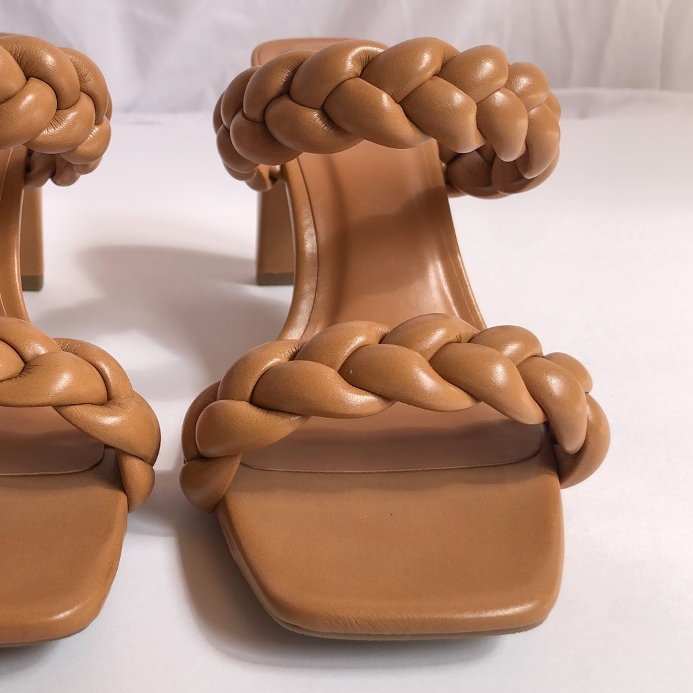 Women’s heel sandals - brown